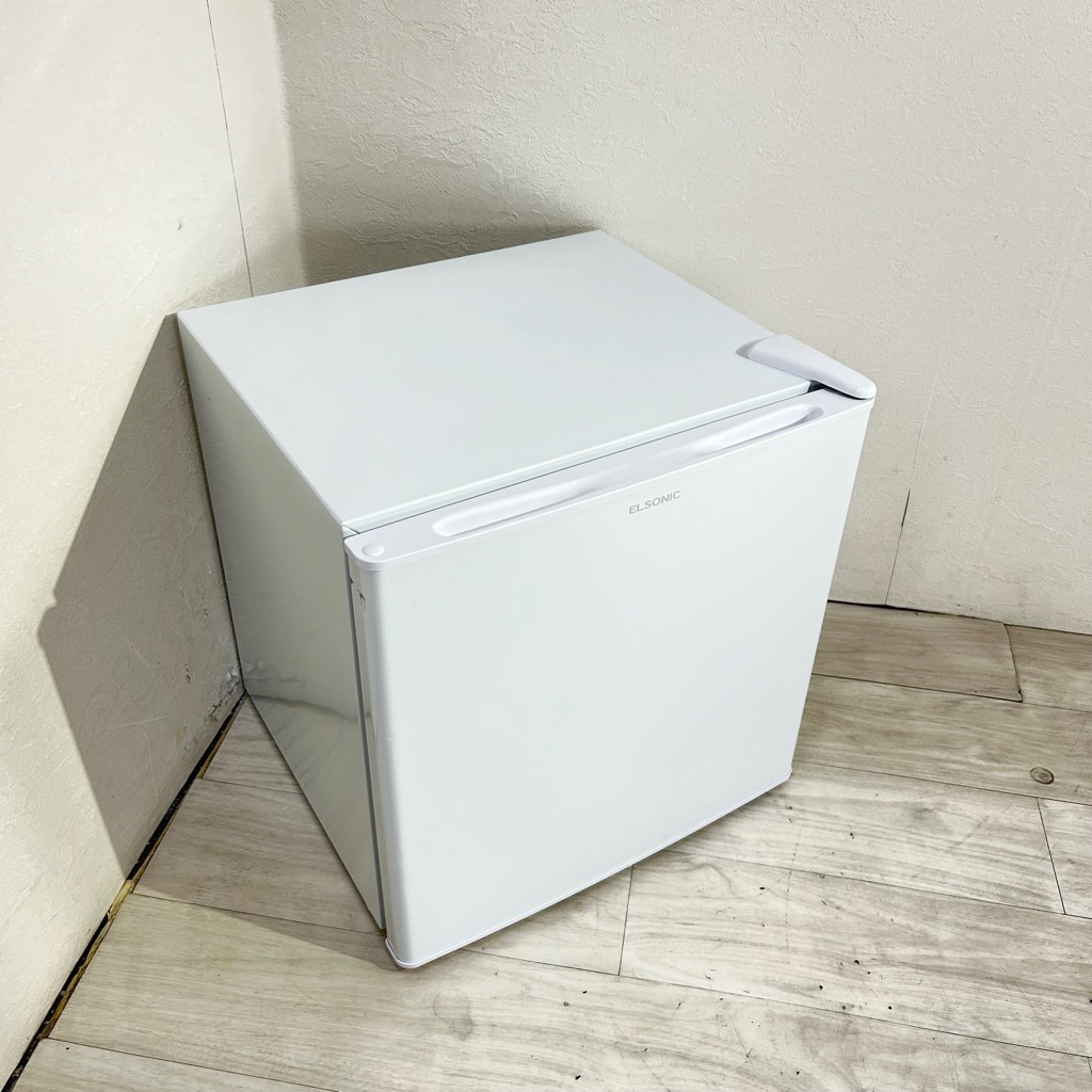 46L 1ドア 冷蔵庫 エルソニック EJ-R461W 2021年製 小型 ホワイト