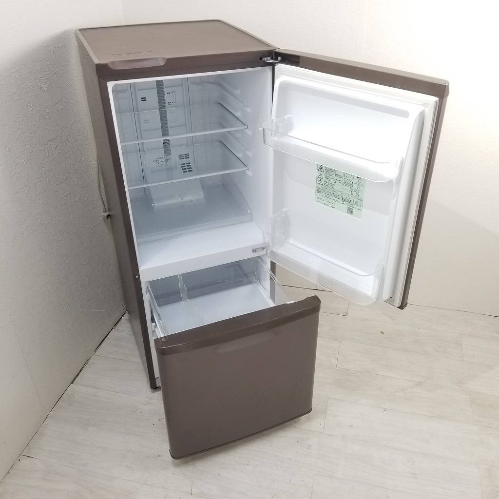 パナソニック 138L 2ドア冷蔵庫 2018年製 自動霜取りファン式