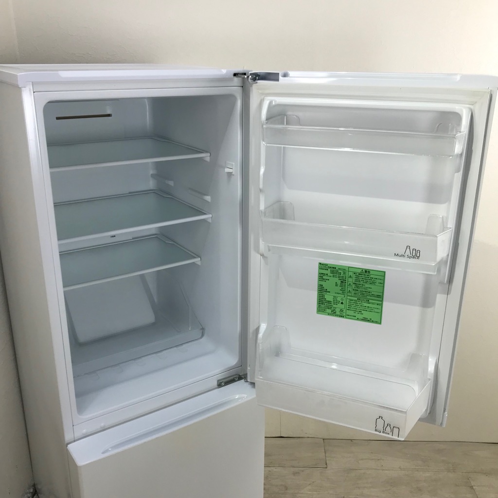 156L 2ドア冷蔵庫 ヤマダ電機 YRZ-F15E1 2018年製 ホワイト| 家具