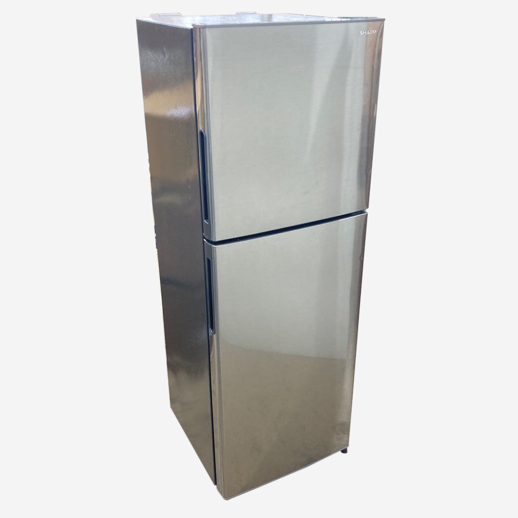 シャープ 225L 2ドア冷蔵庫 SJ-D23E-S シルバー 2019年製 一人暮らし