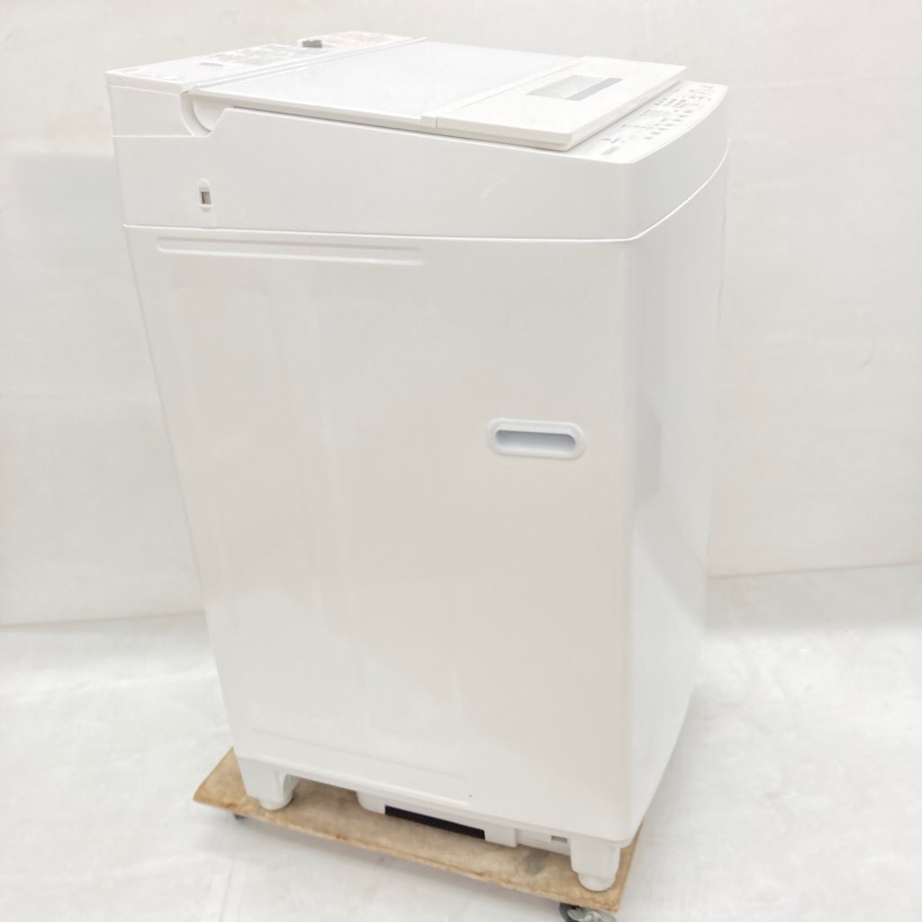 洗濯機 東芝 ZABOON 7.0kg ステンレス槽 AW-7D7-W 2019年製 DDモーター