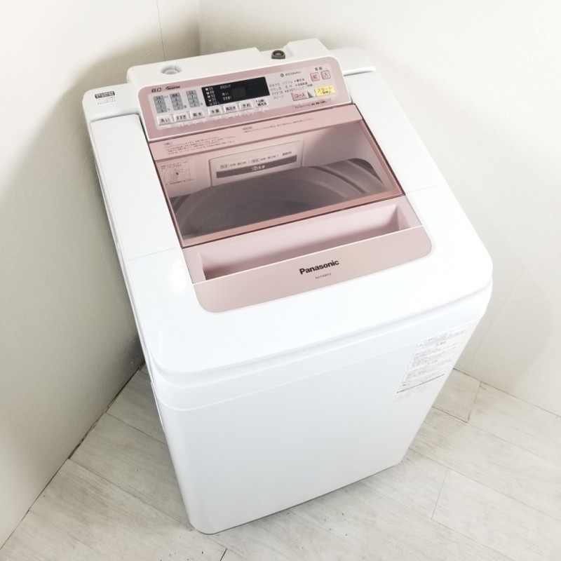 全自動洗濯機 パナソニック 送風乾燥 8.0kg エコナビ 2015年〜2016年