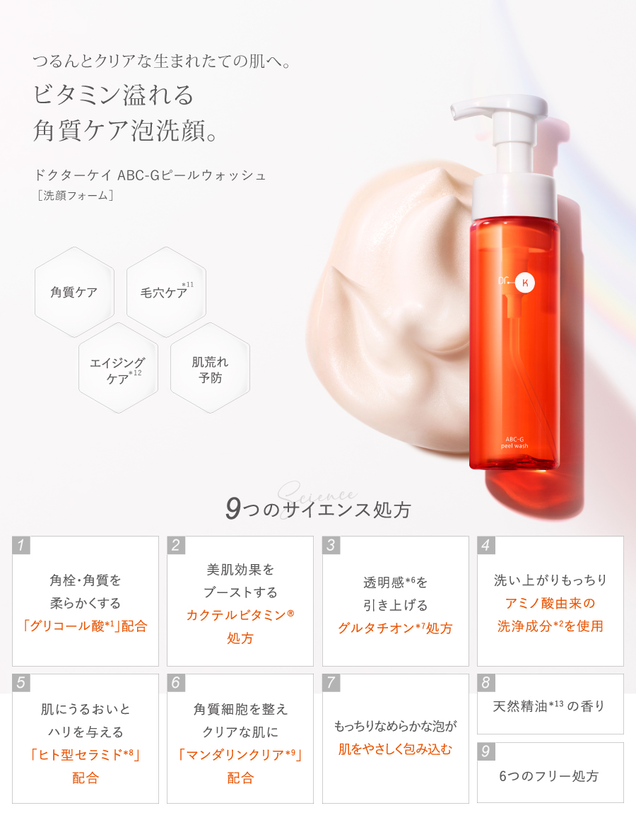 ドクターケイ ABC-Gピールウォッシュ｜ドクターケイ【公式】オンライン
