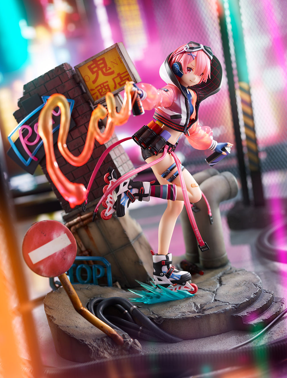 SHIBUYA SCRAMBLE FIGURE ラム -Neon City Ver.- 1/7スケールフィギュア