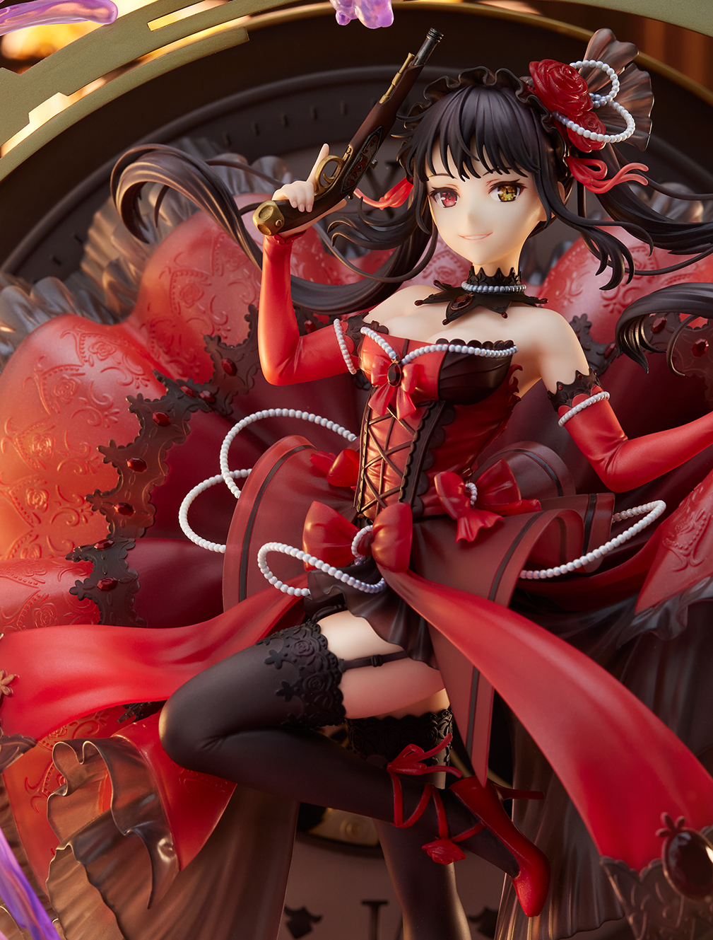 SHIBUYA SCRAMBLE FIGURE 時崎狂三 - Pigeon Blood Ruby Dress Ver. -