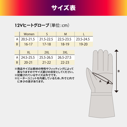 Heat Master 12VヒートレザーグローブTYPE-2 LIDEF ※ラッピング不可