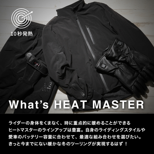 Heat Master 12Vヒートインナージャケット スポーツタイプ 3.5AMP