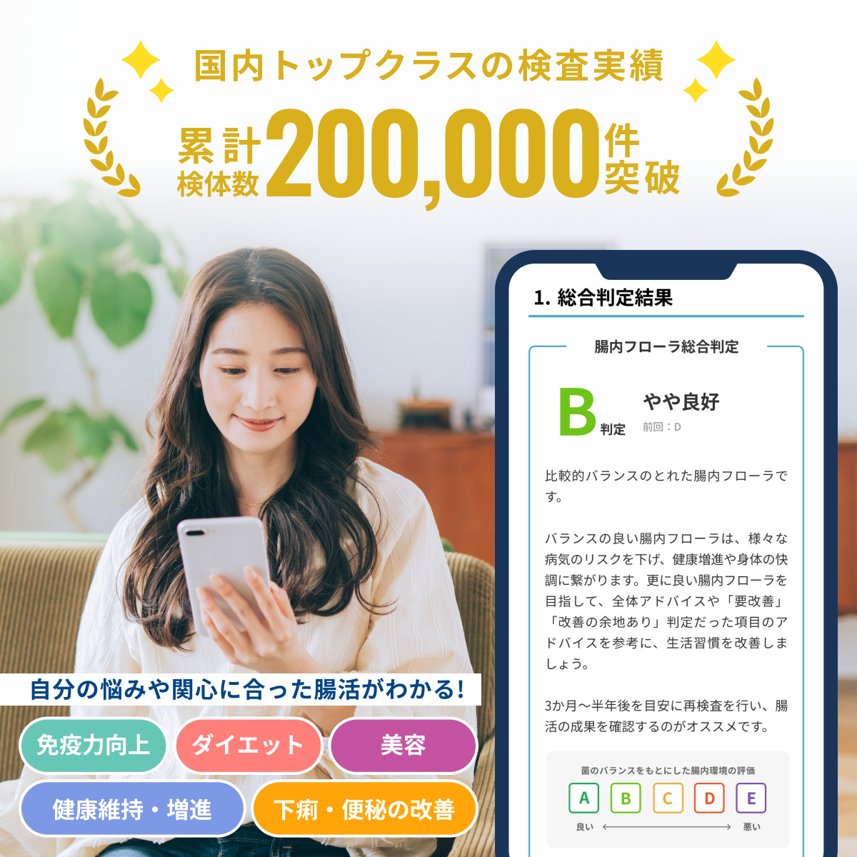 自宅でできる腸内フローラ検査キット｜マイキンソー公式通販