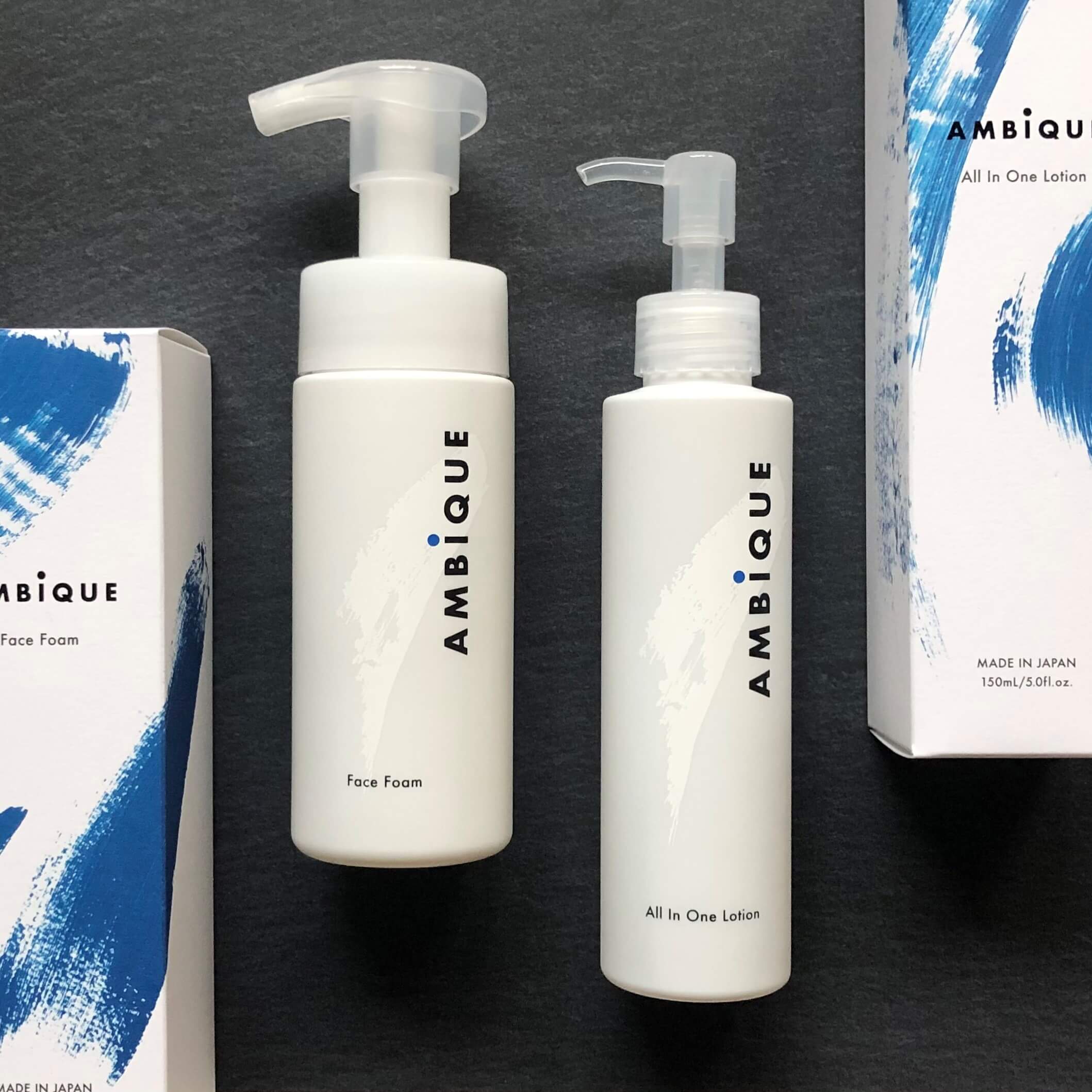 新発売／清潔感あふれるすべすべ肌に導く新ブランド「AMBiQUE」誕生