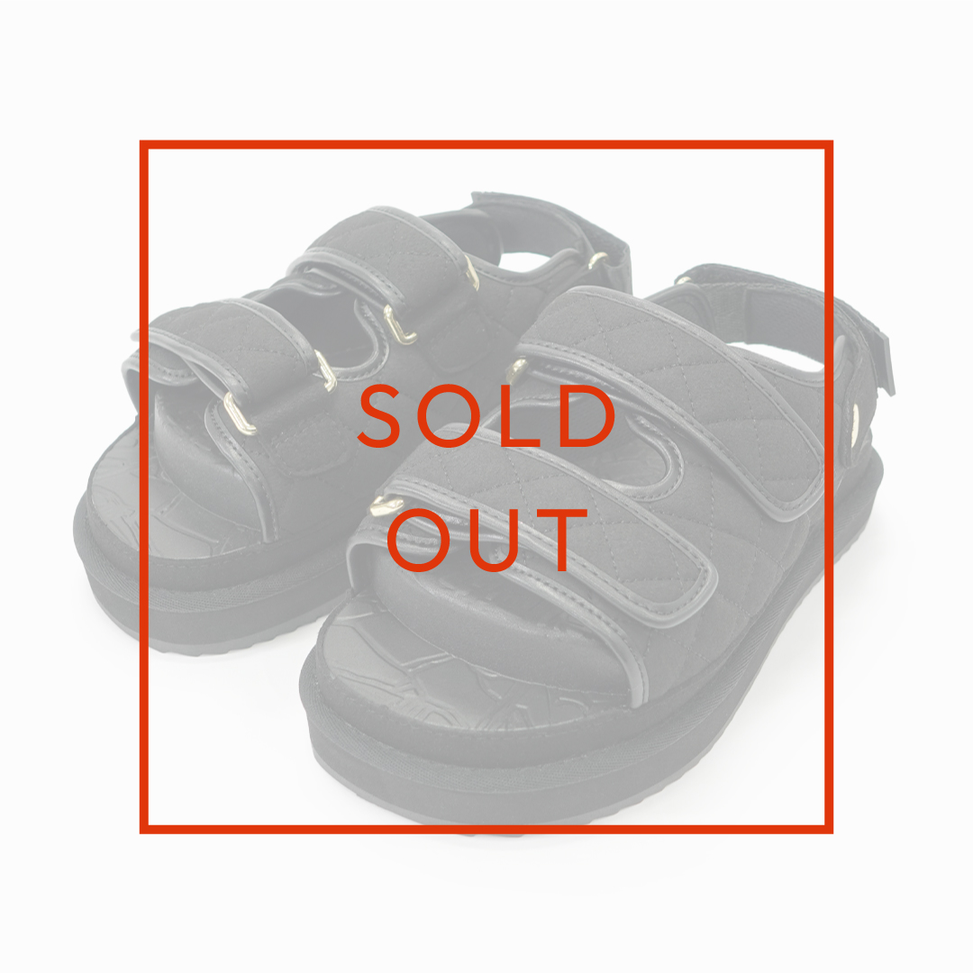 フットベットサンダル キルティング | Racbaki