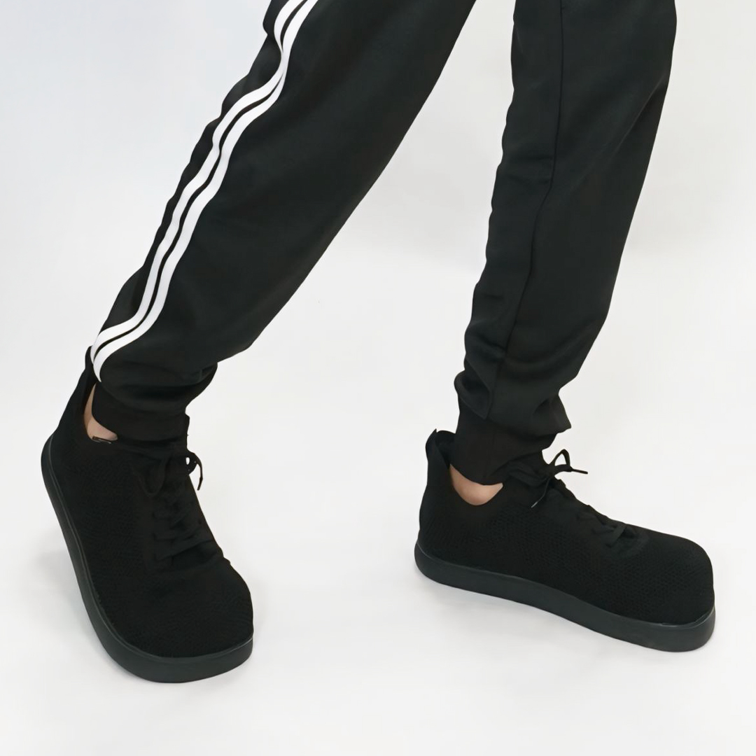 ソフトスニーカーライト ワイド ブラック/ブラック | Racbaki
