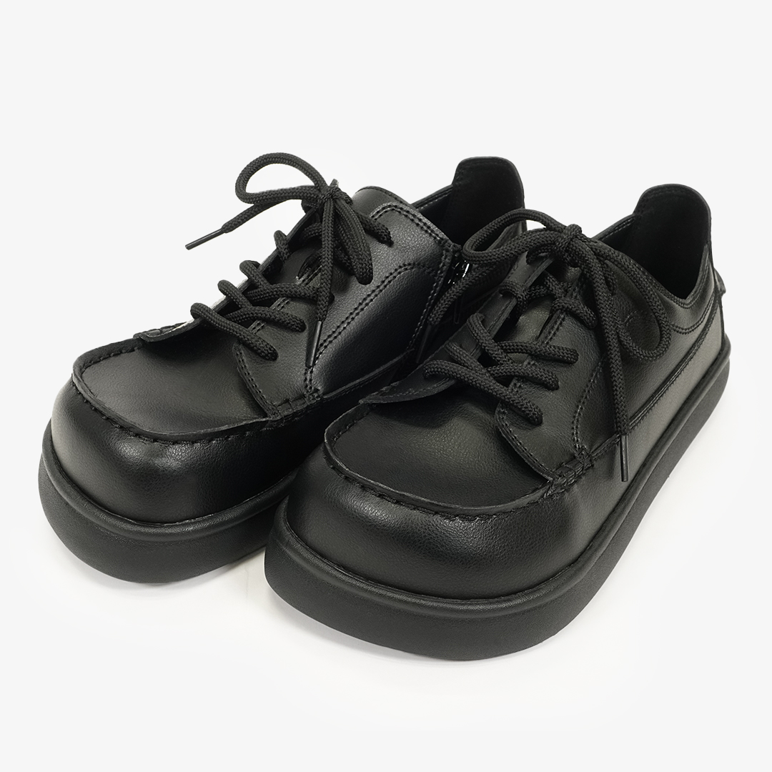 デッキスニーカー ブラック/ブラック | Racbaki