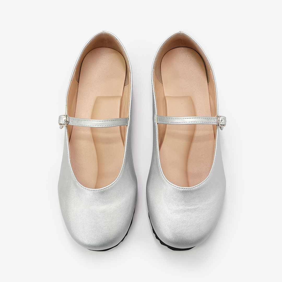 クラシックパンプス シルバー | Racbaki