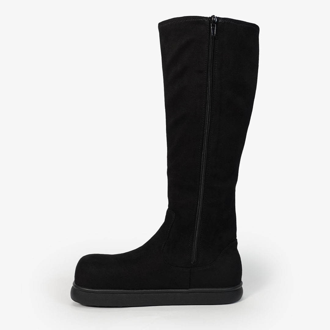 ソフトロングブーツ ブラック | Racbaki