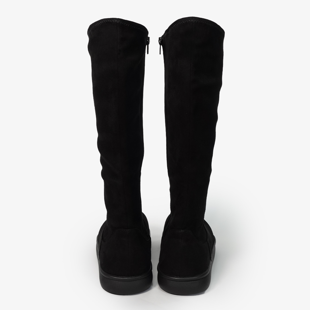 ソフトロングブーツ ブラック | Racbaki