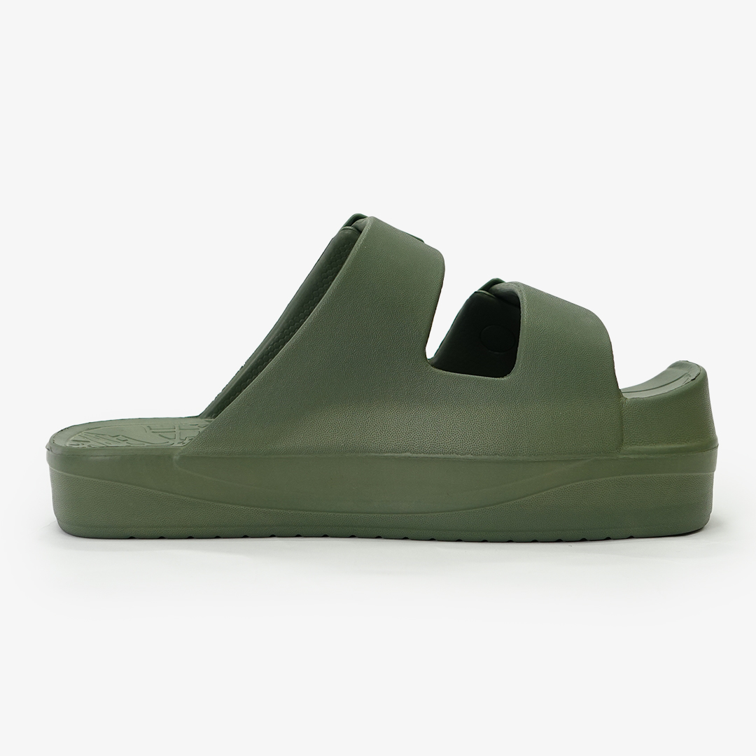 イージーサンダル ラップ カーキ | Racbaki