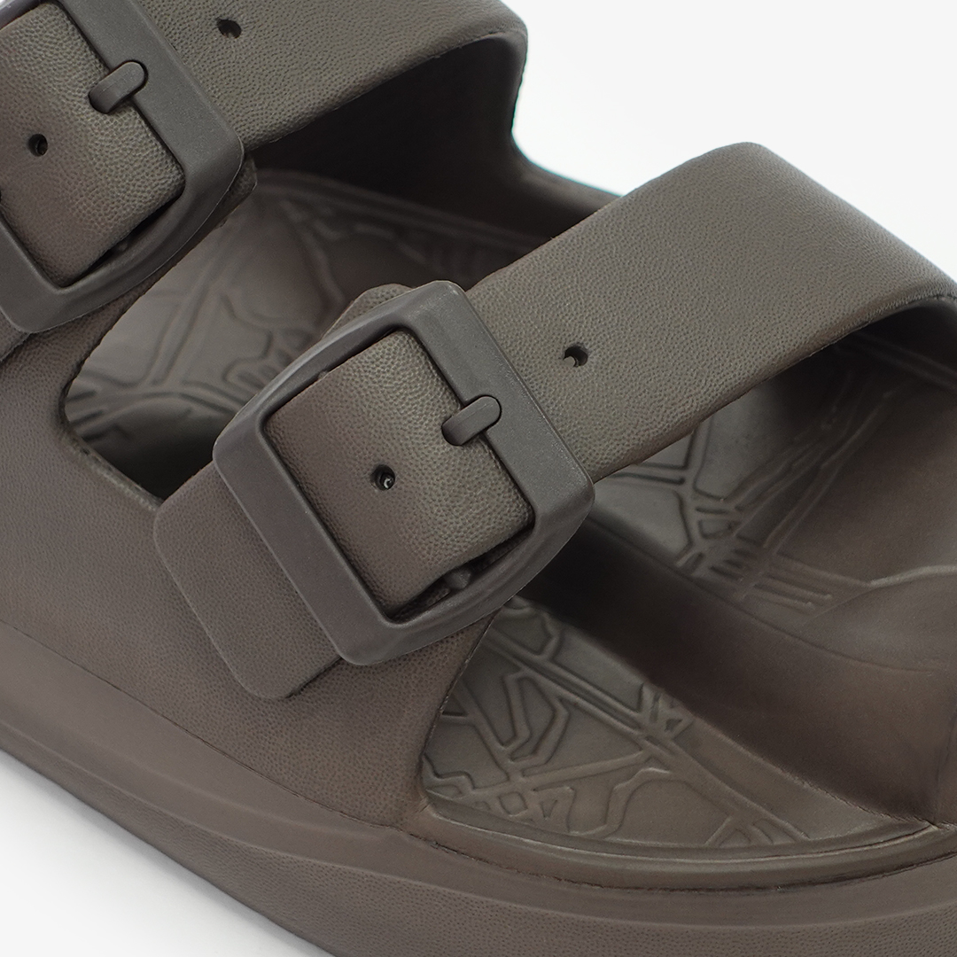 イージーサンダル ラップ ブラウン | Racbaki