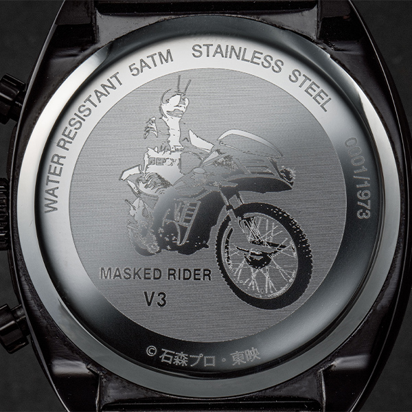仮面ライダーV3 生誕50周年プレミアムウオッチ 1本