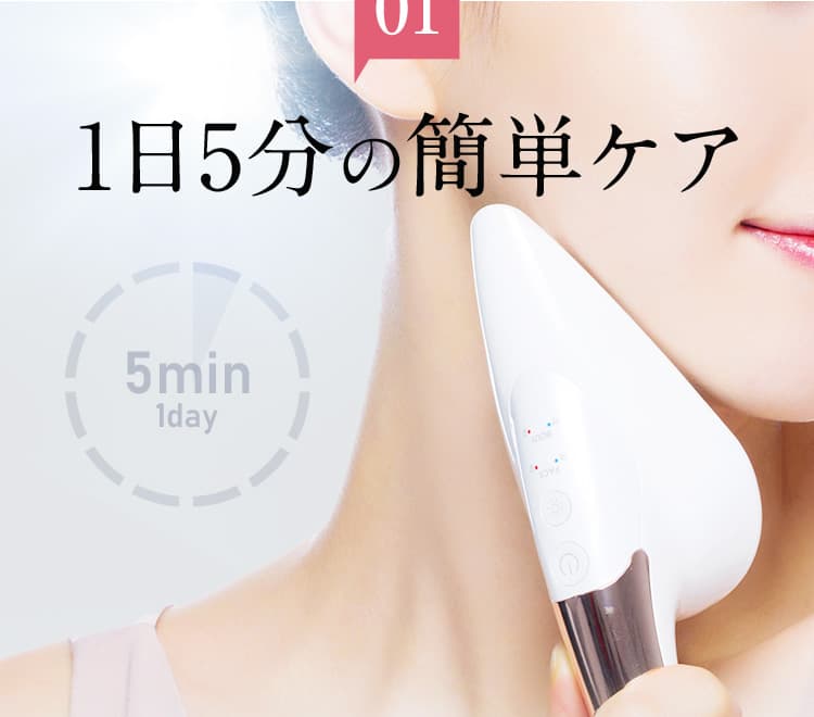 スキンケア革命】スキンアイロン - 韓国発！20万台完売の1台6役の