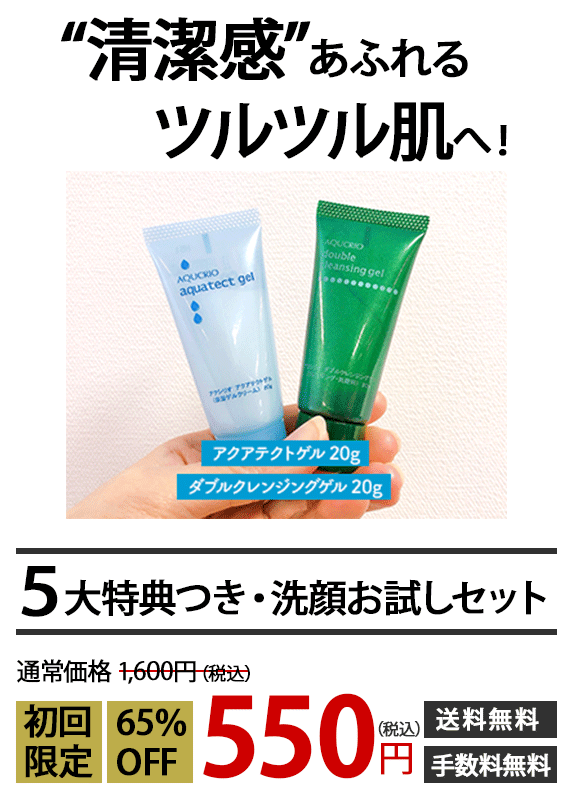 アースケア ダブルクレンジングゲル270g＆アクアテクトゲル250g Amazon