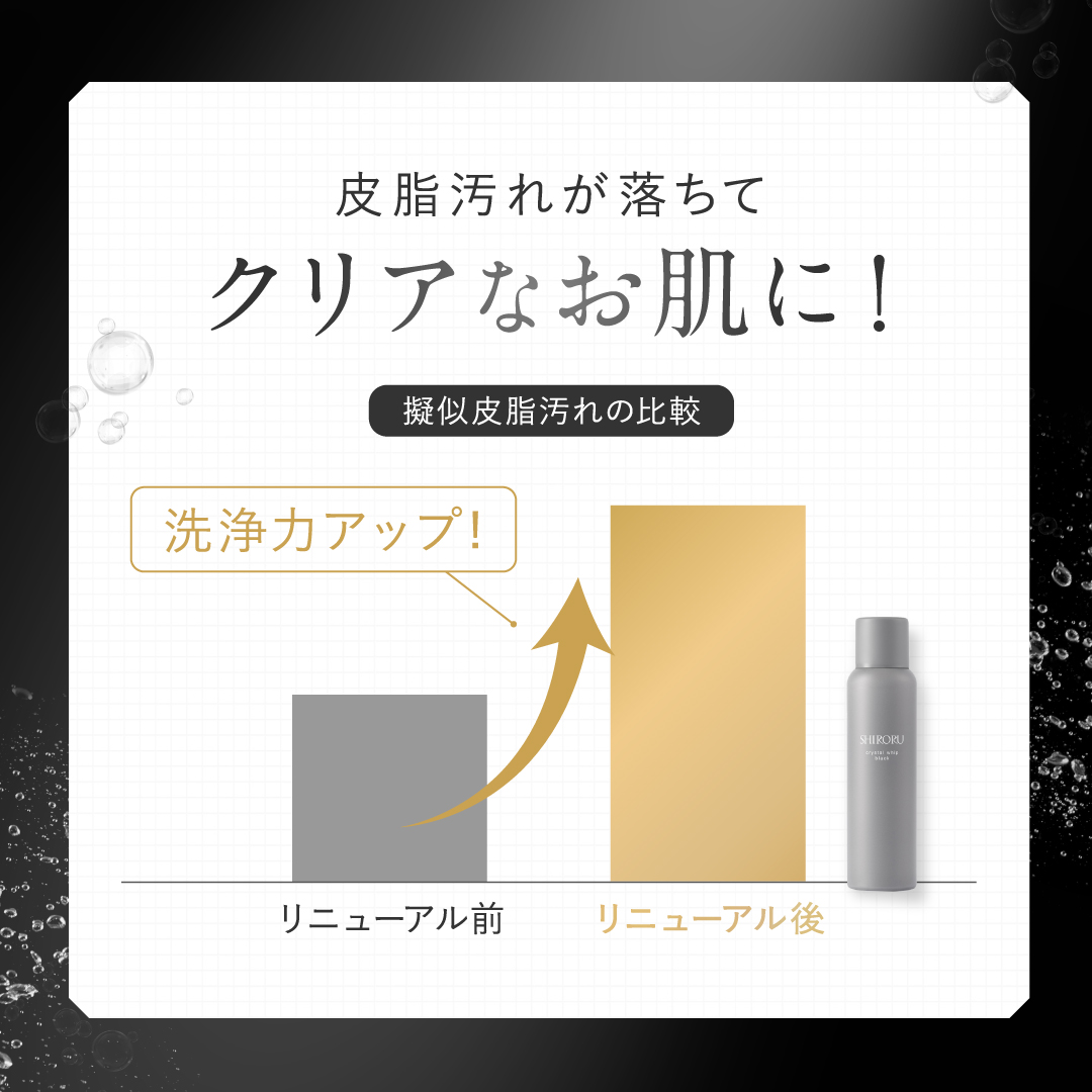 クリスタルホイップ ブラック｜SHIRORU(シロル)公式オンラインストア