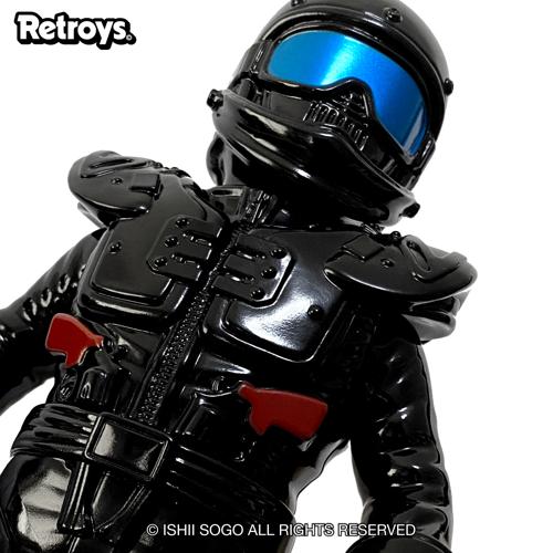 Retroys 狂い咲きサンダーロード JINソフビフィギュア彩色版