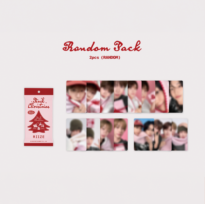 PINK CHRISTMAS RANDOM PACK_RIIZE ver. | SMTOWN OFFICIAL ONLINE STORE