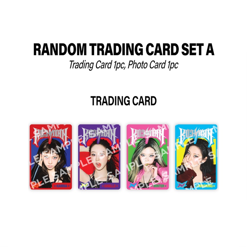 RANDOM TRADING CARD | SMTOWN OFFICIAL ONLINE STORE