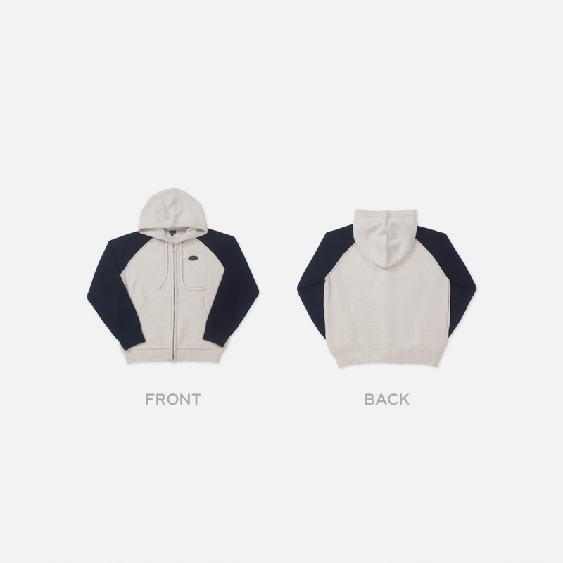 KNIT ZIP-UP HOODIE SET | SMTOWN OFFICIAL ONLINE STORE