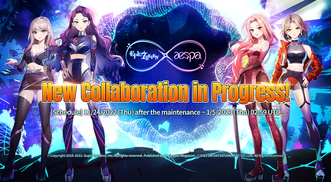 11/24 Patch] Zio, aE-Winter and Aespa Collab Goodies! | Epic Seven
