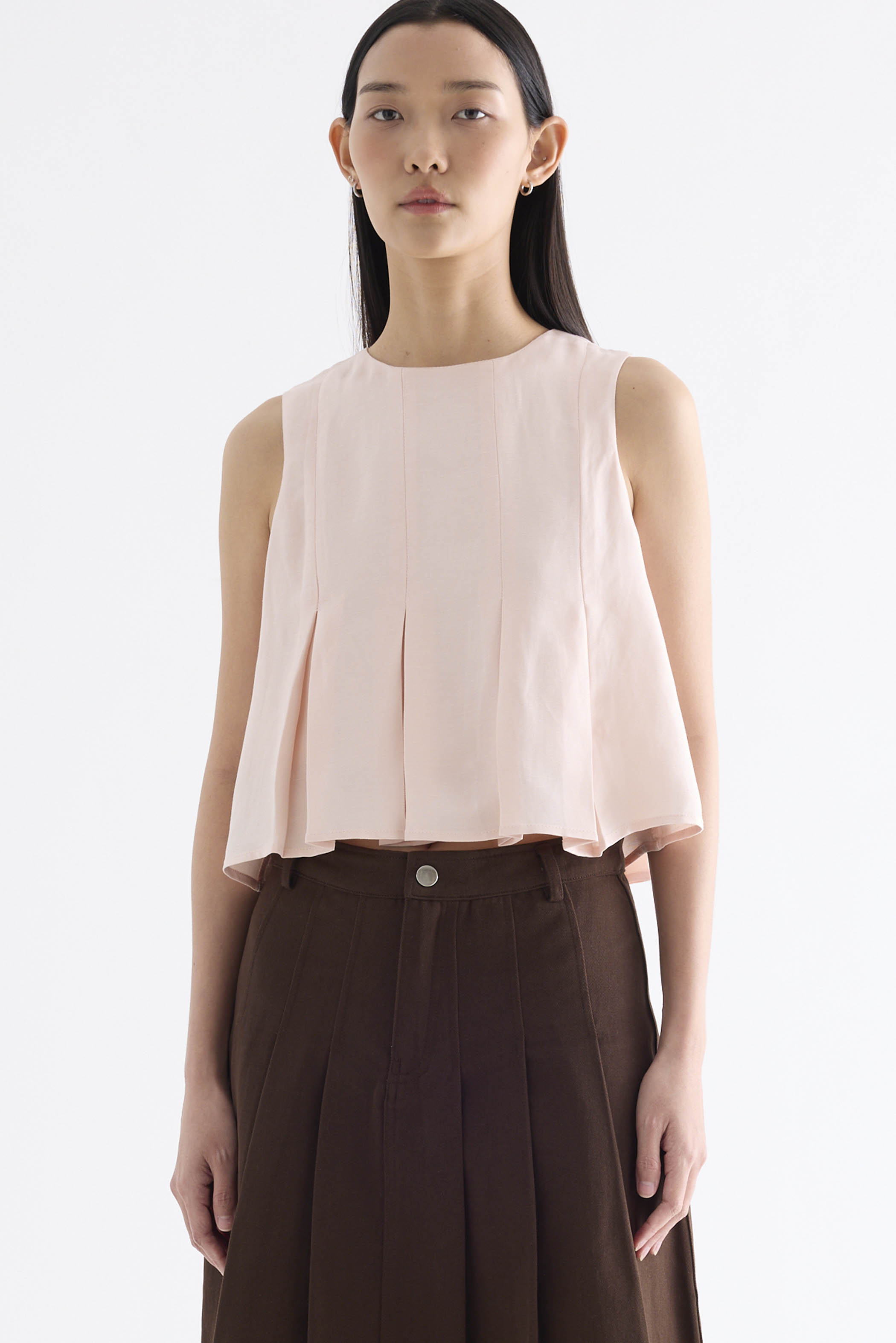 Abbie Pleated Top | The Editor's Market