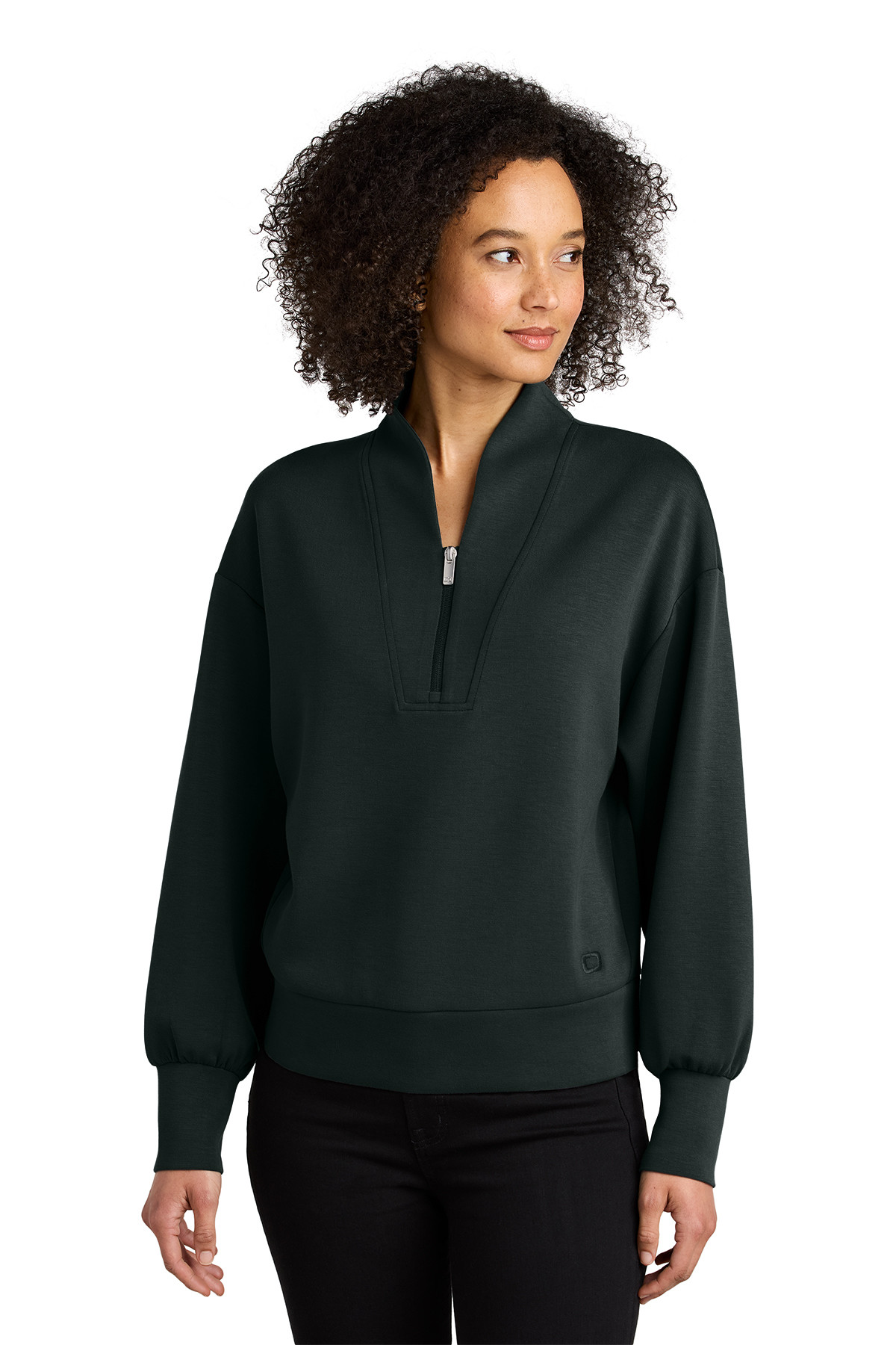 OGIO® Women's Transcend Branded Fleece 1/4-Zip
