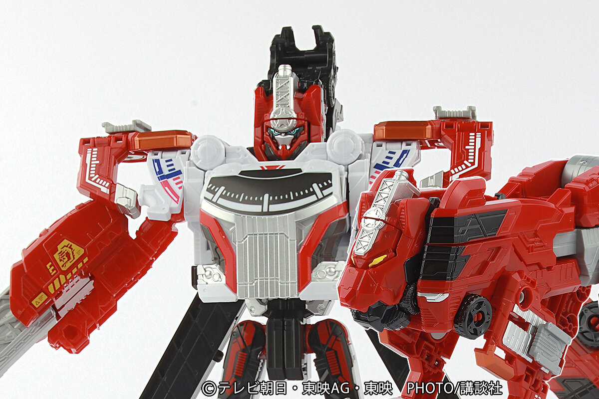 DXブンブンレオレスキュー」超バクアゲレビュー 消防車がライオンに