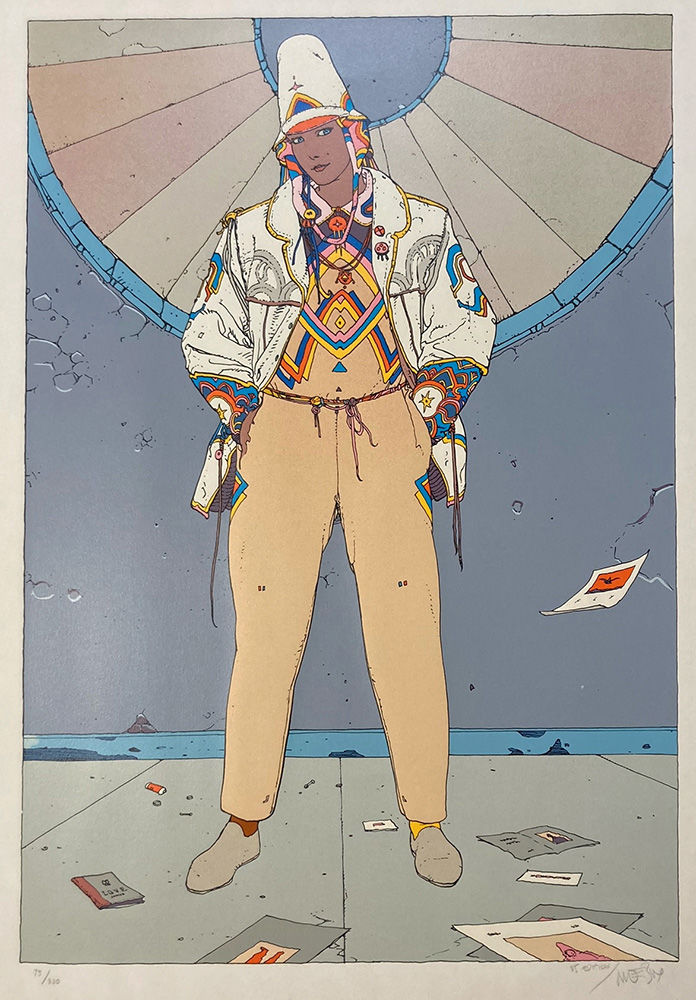 Starwatcher 1 - Limited Edition Print (Signed) by Moebius (Jean