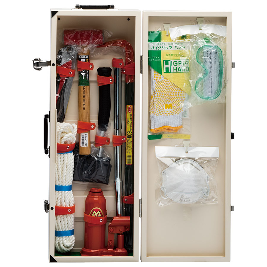 救出活動用工具セット ミドリレスキューコンパクト| 防災グッズ特集