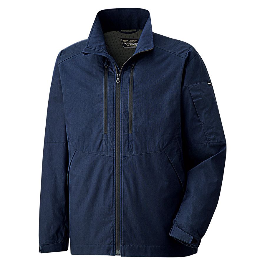 ベルデクセルフレックス 男女共用ジャンパー VE727上 ネイビー