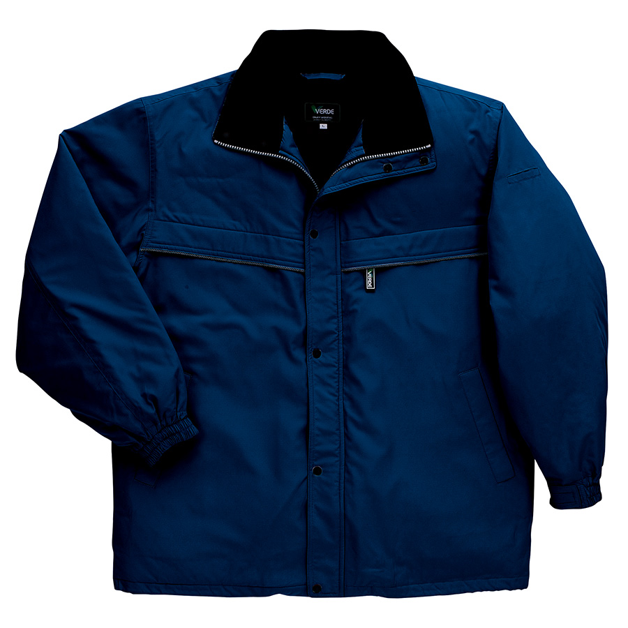軽量防風防寒コート M3187 上 ネイビー| 作業服・作業着