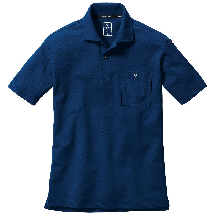 半袖ポロシャツ ユニセックス 667－003 ネイビー （SS～3L