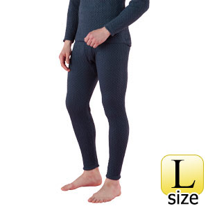 ひだまり チョモランマ（R） 紳士 QMS951 ズボン下 M ネイビー