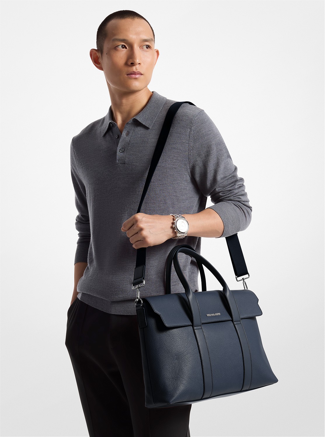 公式アウトレット】COOPER ペブルレザー ブリーフケース - トート