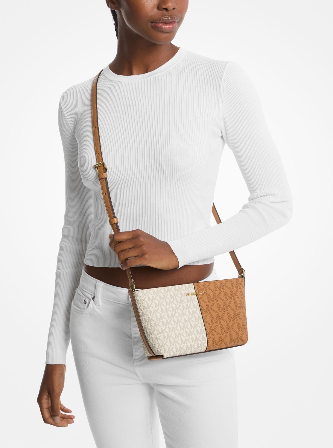 公式アウトレット】JET SET TRAVEL ツートーン トップジップ クロス