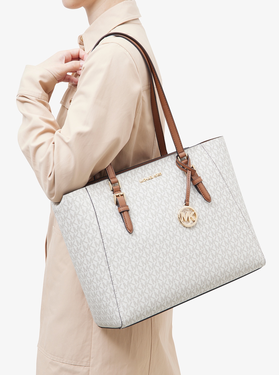 公式アウトレット】CHARLOTTE 3 IN 1 トート ラージ - MKシグネチャー