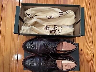 Alden D7509 Color 8 Shell Cordovan Long Wing Blucher | Alden Model