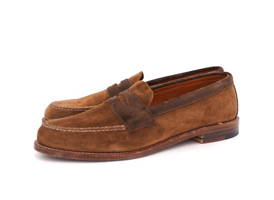 Alden D0217 Snuff and Brown Suede LHS / Penny Loafer | Alden Model