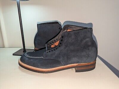 Alden D5919H Navy Suede Indy Boot | Alden Model Project