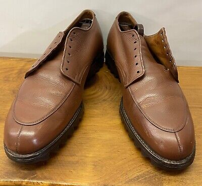 Alden 4051 Brown Pebble Grain Split Toe Blucher | Alden Model Project
