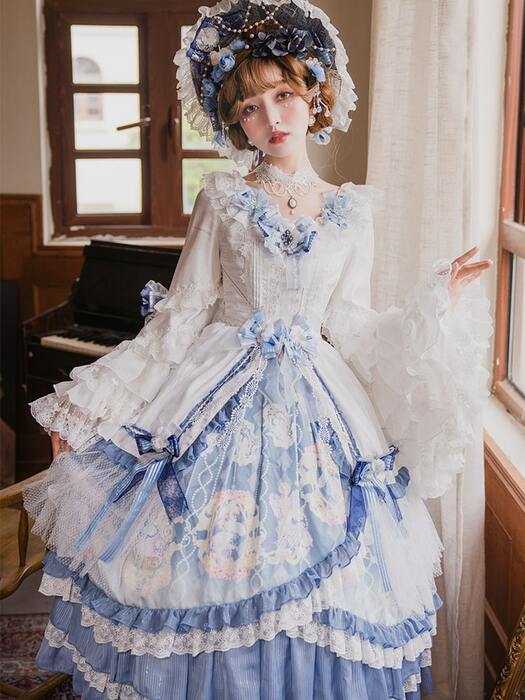 水色が可愛い♡ロリィタ服5選 - ロリータファッション専門通販 LITALITA