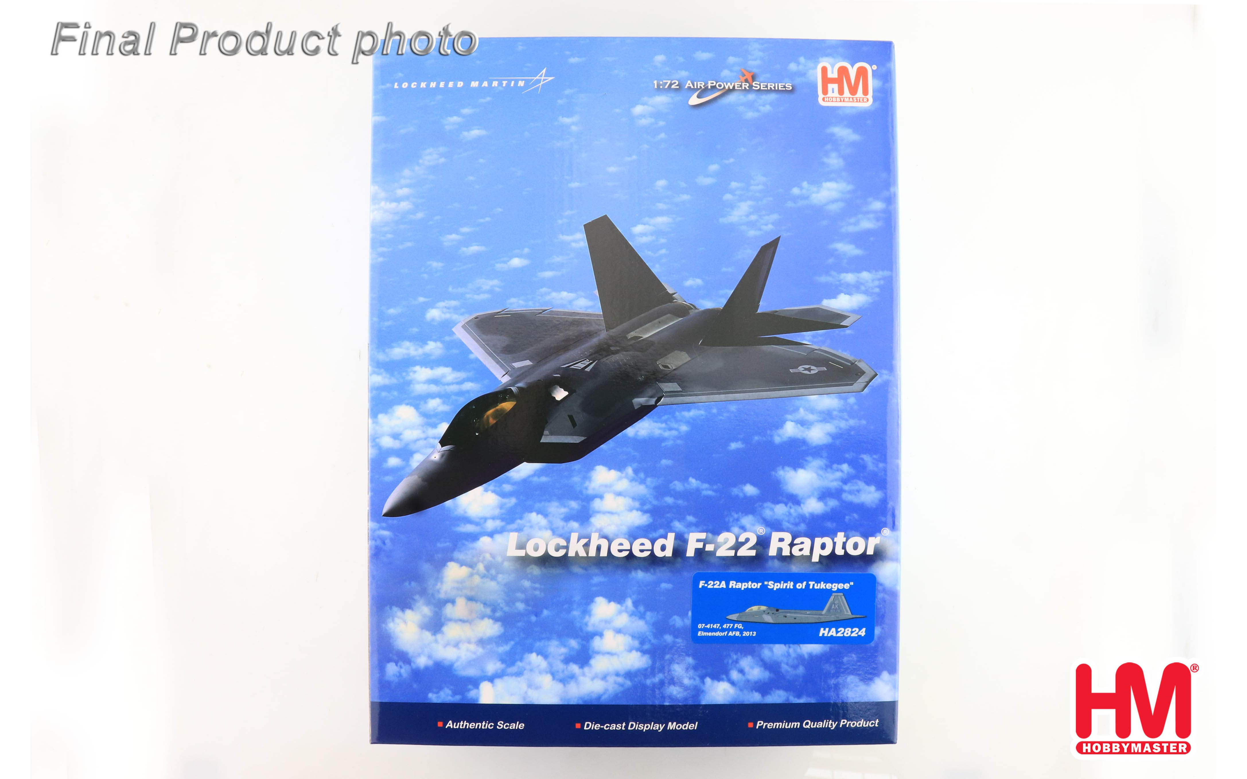 F-22A Raptor, Spirit of Tukegee, 07-4147, 477 FG, Elmendorf AFB