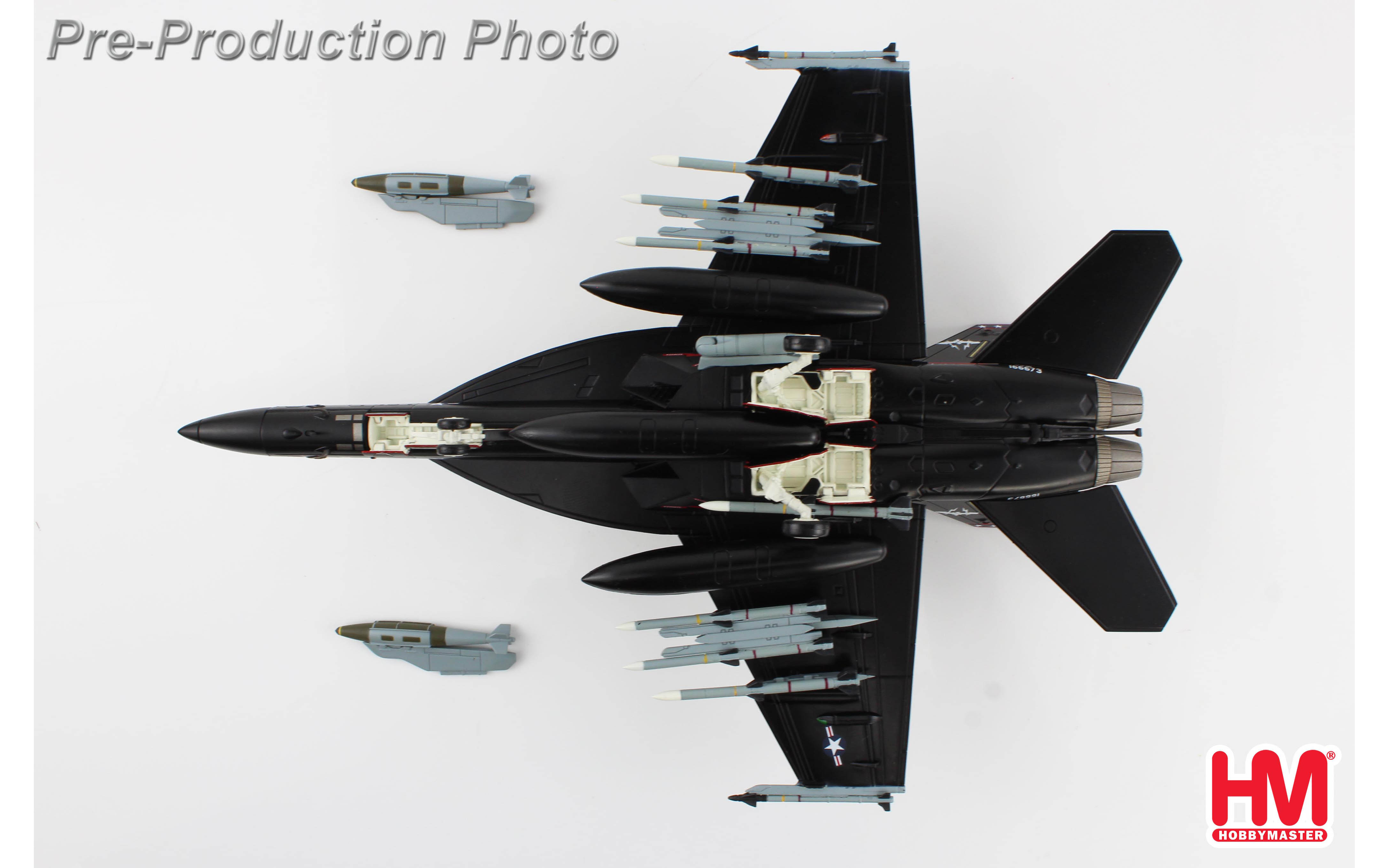F/A-18F, Vandy I, 166673, VX-9, US Navy, March 2023 (Full weapon