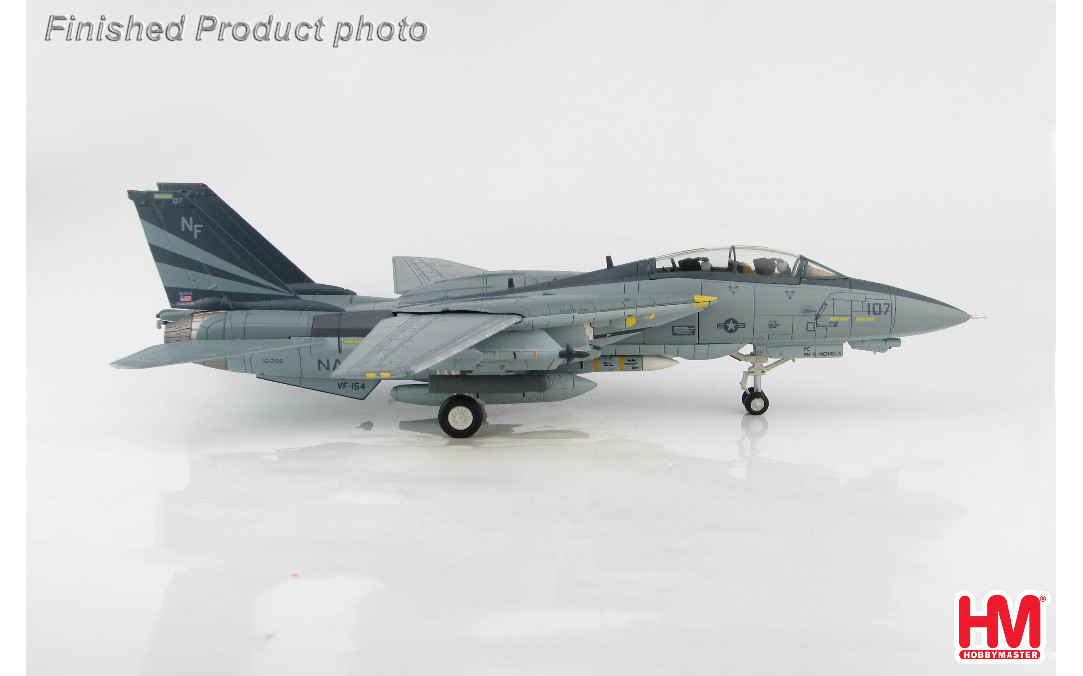 Grumman F-14A Tomcat, 161296, VF-154, USS Kitty Hawk, 2003, OIF